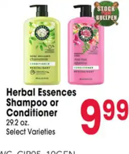 Jewel-Osco Herbal Essences Shampoo or Conditioner offer