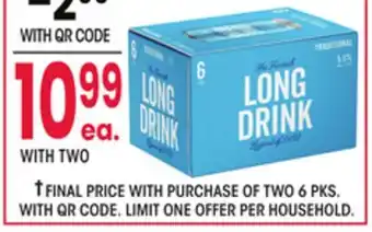 Jewel-Osco Long Drink offer