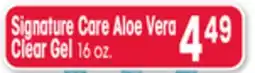 Jewel-Osco Signature Care Aloe Vera Clear Gel offer