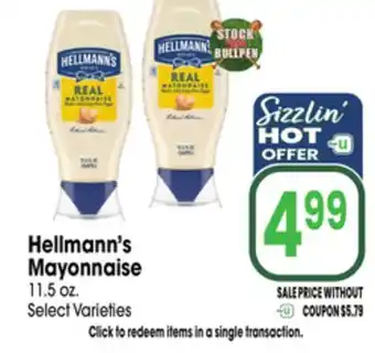 Jewel-Osco Hellmann's Mayonnaise offer