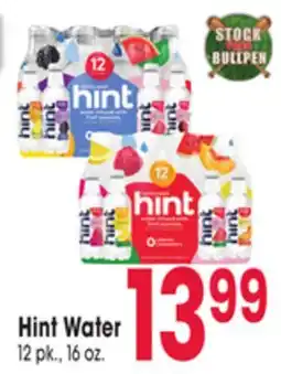 Jewel-Osco Hint Water offer