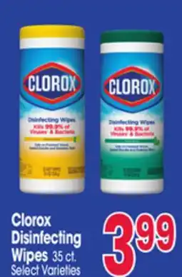 Jewel-Osco Clorox Disinfecting Wipes offer