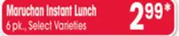 Jewel-Osco Maruchan Instant Lunch offer