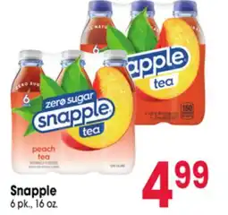 Jewel-Osco Snapple offer
