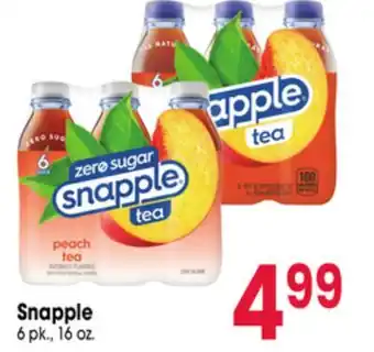 Jewel-Osco Snapple offer