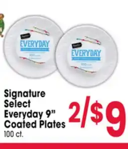Jewel-Osco Signature Select Everyday 9 Coated Plates offer