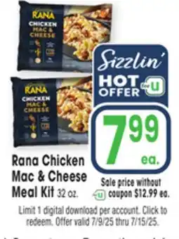 Jewel-Osco Rana Chicken Mac & Cheese Meal Kit offer