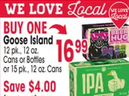Jewel-Osco Goose Island offer
