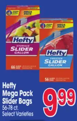 Jewel-Osco Hefty Mega Pack Slider Bags offer