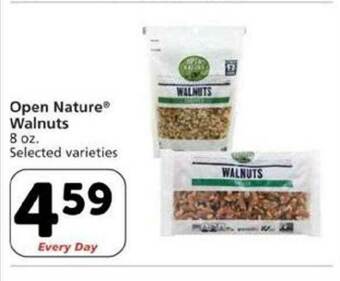 Vons Open Nature Walnuts offer