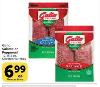 Vons Gallo Salame Or Pepperoni offer
