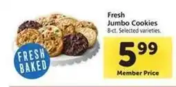 Safeway Fresh Jumbo Cookies offer