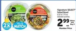 Safeway Signature SELECT Salad Bowl offer