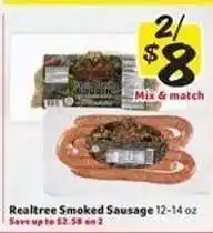 Winn Dixie Realtree Smoked Sausage offer