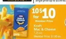 Safeway Kraft Mac & Cheese offer