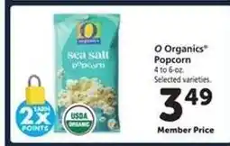 Safeway O ORGANICS POPCORN offer