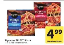 Safeway Signature SELECT Pizza offer