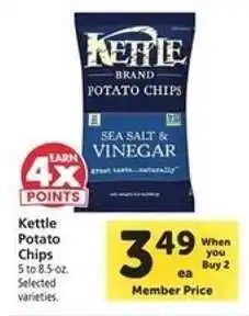 Safeway Kettle Potato Chips offer
