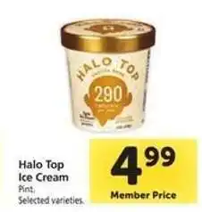 Safeway Halo Top Ice Cream offer