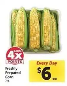 Safeway Freshly Prepared Corn offer