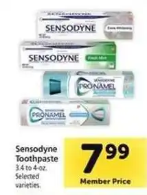 Safeway Sensodyne Toothpaste offer
