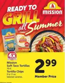 Safeway Mission Soft Taco Tortillas offer