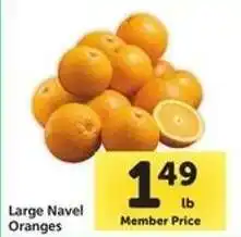 Safeway Large Navel Oranges offer
