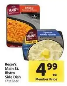 Safeway Reser's Main St. Bistro Side Dish offer