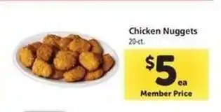Safeway Chicken Nuggets offer