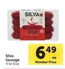 Safeway Silva Sausage offer