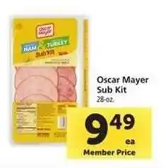 Safeway Oscar Mayer Sub Kit offer