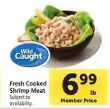 Safeway Fresh Cooked Shrimp Meat offer