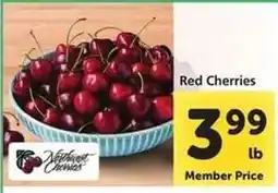 Safeway Red Cherries offer