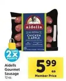 Safeway Aidells Gourmet Sausage offer