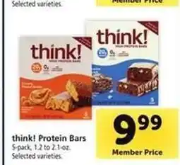 Safeway think! Protein Bars offer