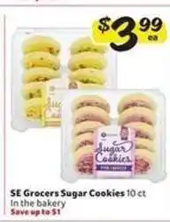 Winn Dixie SE Grocers Sugar Cookies offer