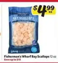 Winn Dixie Fisherman's Wharf Bay Scallops offer