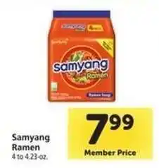 Safeway Samyang Ramen offer