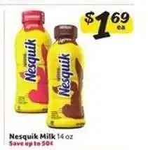 Winn Dixie Nesquik Milk offer