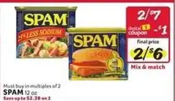 Winn Dixie Spam offer