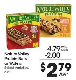 Kroger Nature Valley Protein Bars or Wafers offer
