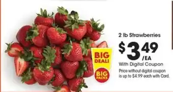 Kroger 2 lb Strawberries offer