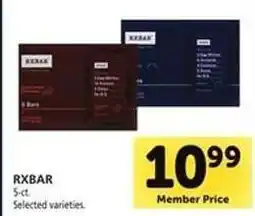 Safeway RXBAR offer