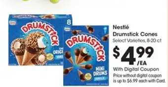 Kroger Nestle Drumstick Cones offer