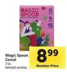 Safeway Magic Spoon Cereal offer