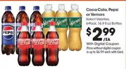 Kroger Coca-Cola, Pepsi or Vernors offer