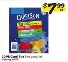 Winn Dixie Capri Sun offer