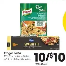 Kroger Kroger Pasta offer
