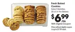 Kroger Fresh Baked Cookies offer