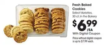 Kroger Fresh Baked Cookies offer